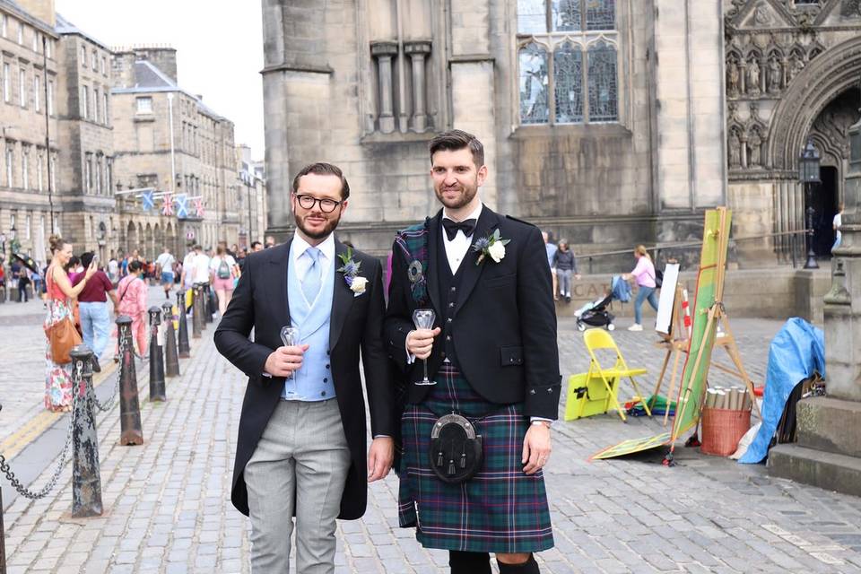 Photo wedding edinburgh set 1