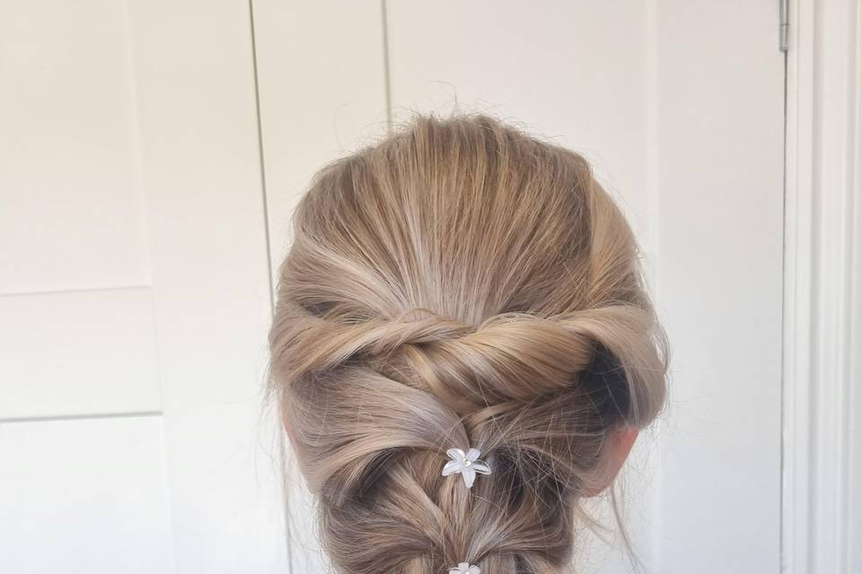 Chic plait hairstyle