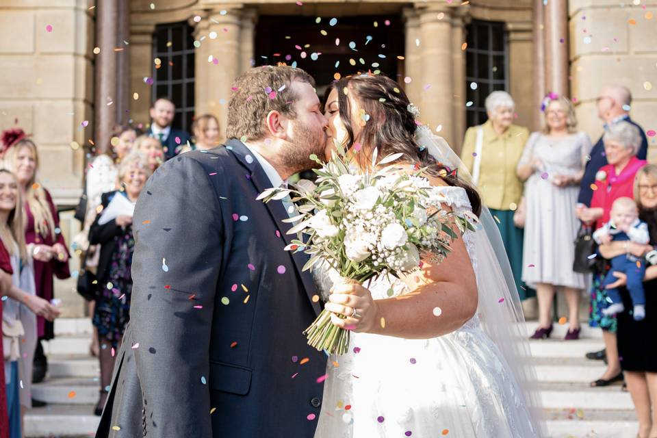 Bride and groom