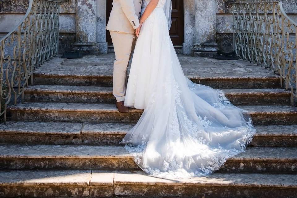 Bride hair and makeup