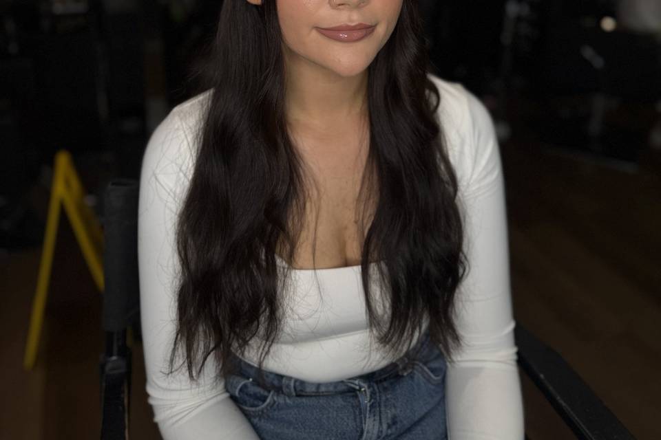 Hair and makeup