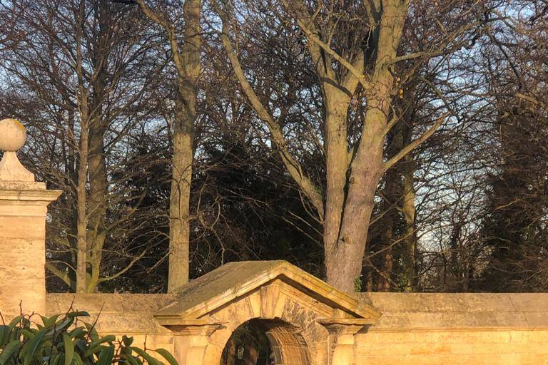 Stone archway