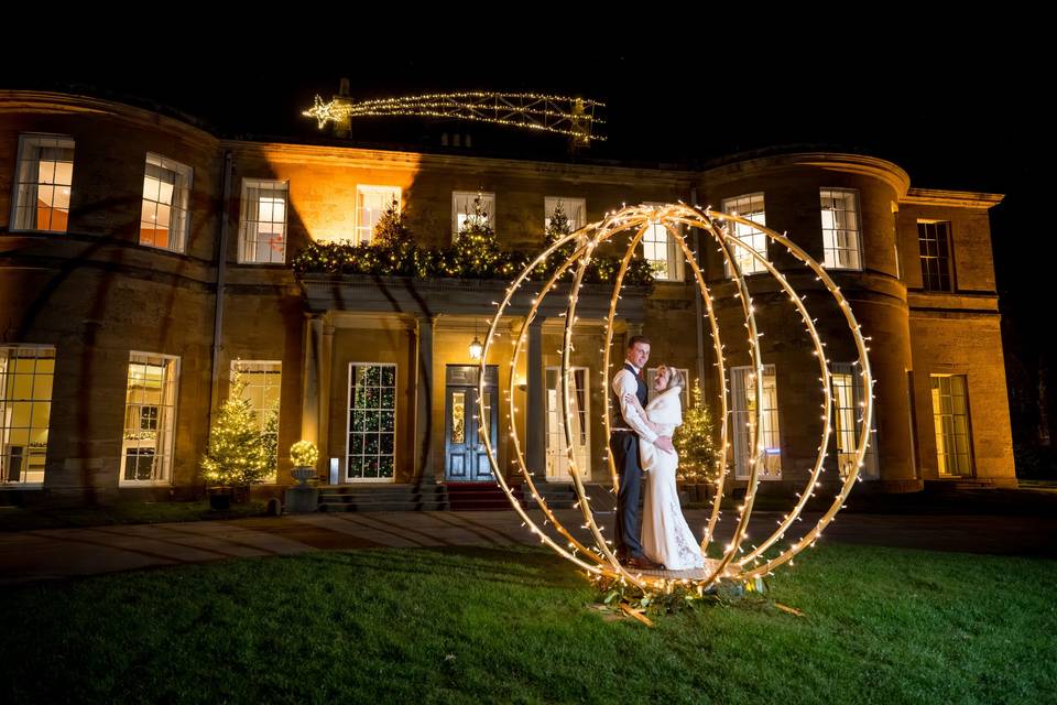 Winter wedding at Rudding Park
