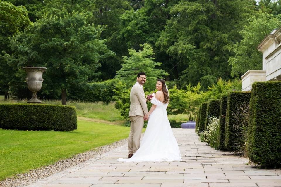 Couple at Rudding Park