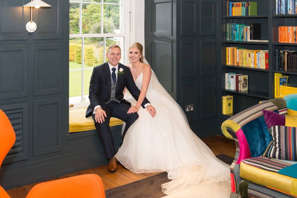 Library wedding