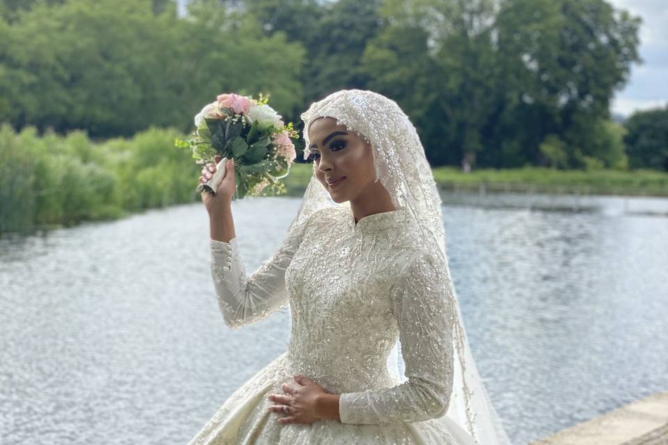 Beautiful London bride