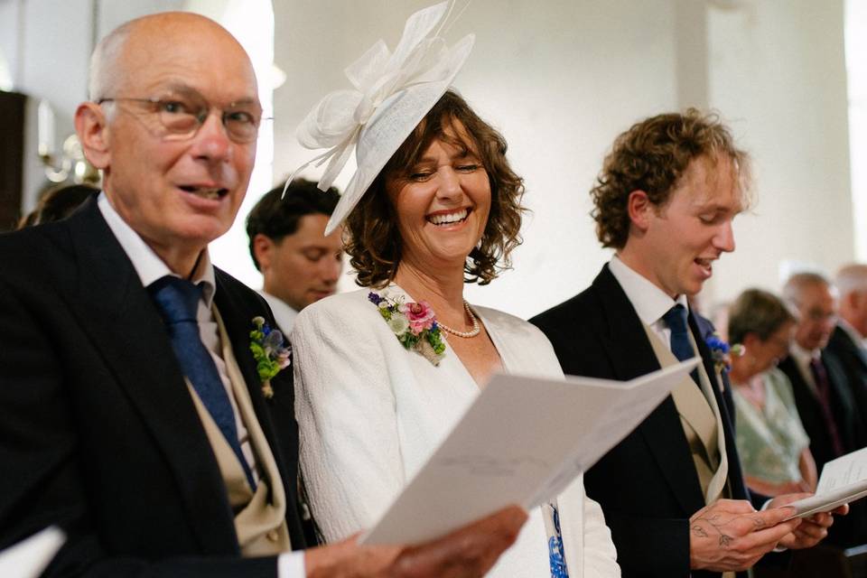 Mother of The Groom Smiling