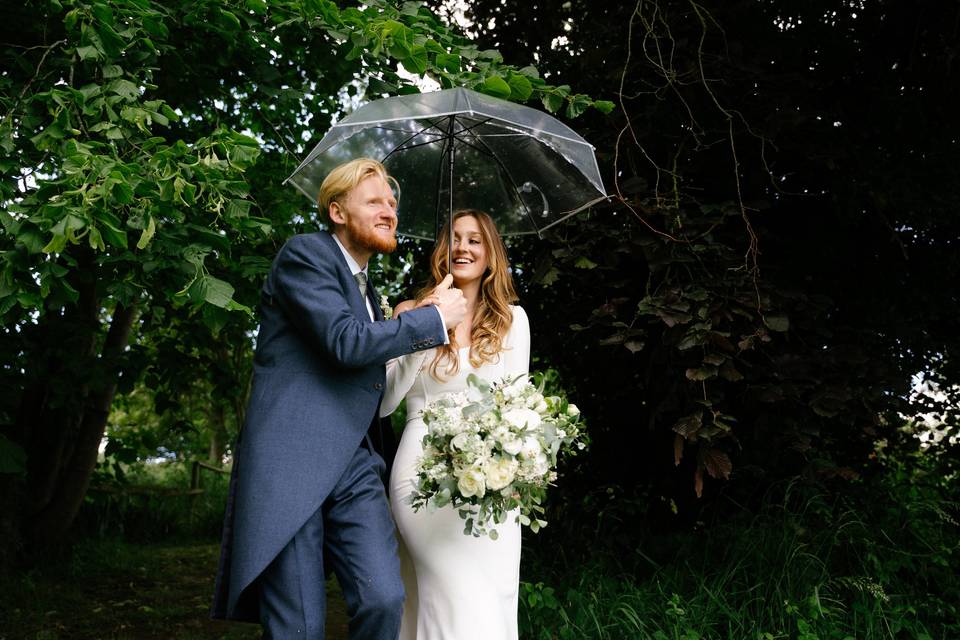 Umbrella Garden Portraits