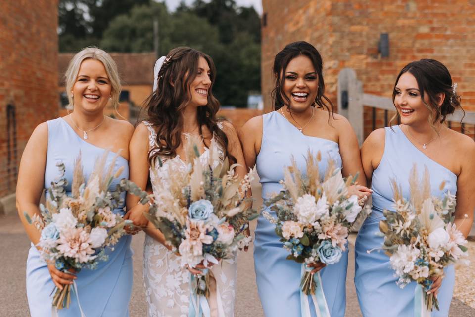 Keepsake dried & silk bouquets