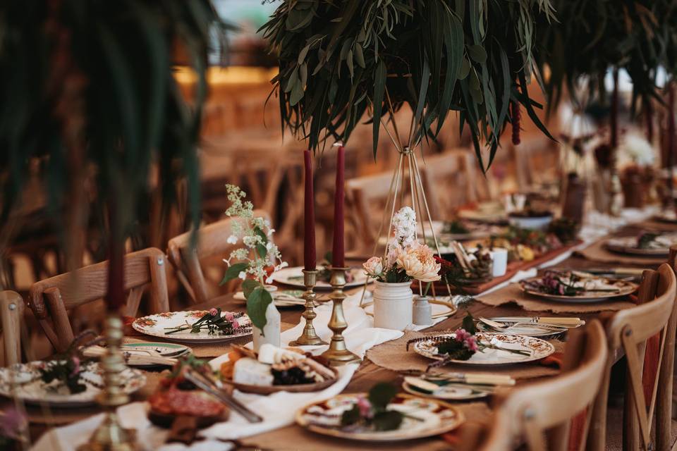 Vintage China & service ware