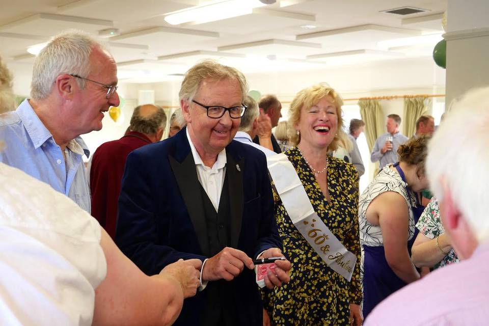 Great magic with laughter