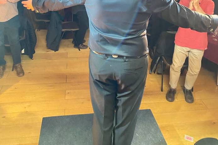 Yet another standing ovation!