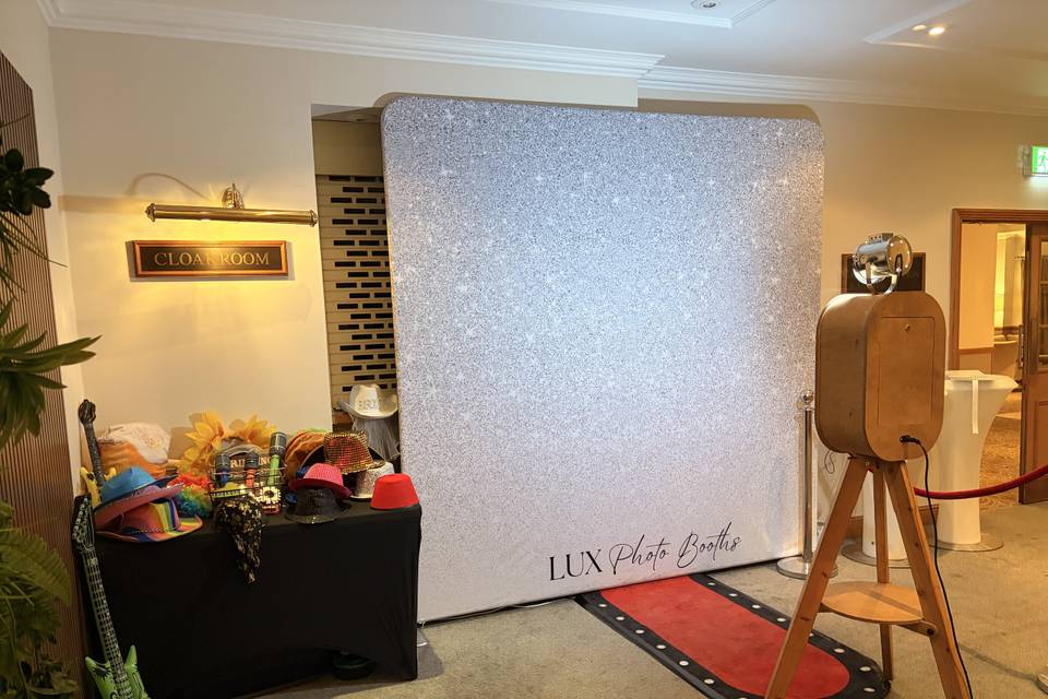 Vintage Photo Booth Set Ups