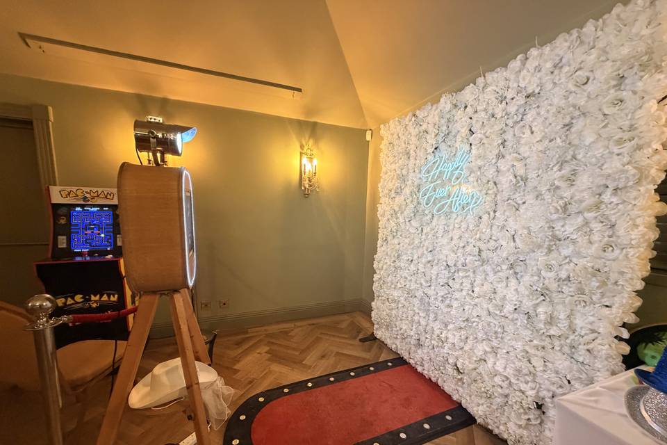 Vintage Photo Booth Set Up