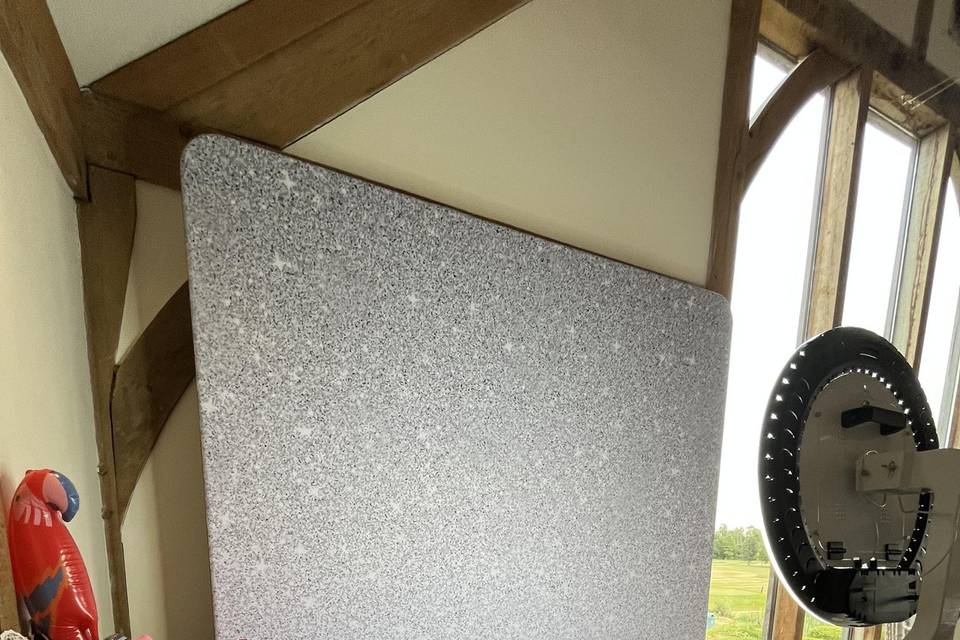 Vip Selfie Booth Set Up