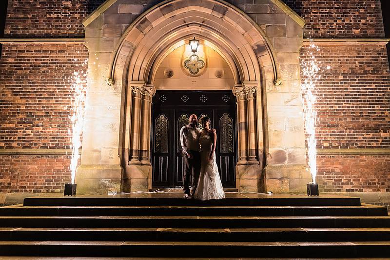 Cold Spark Fountains & Dry Ice