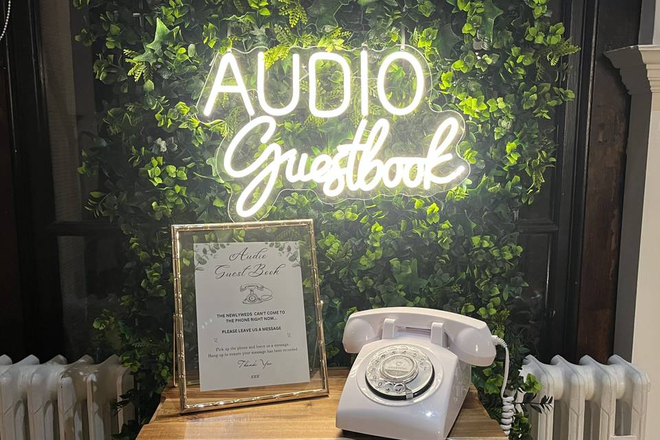 Audio Guest Book