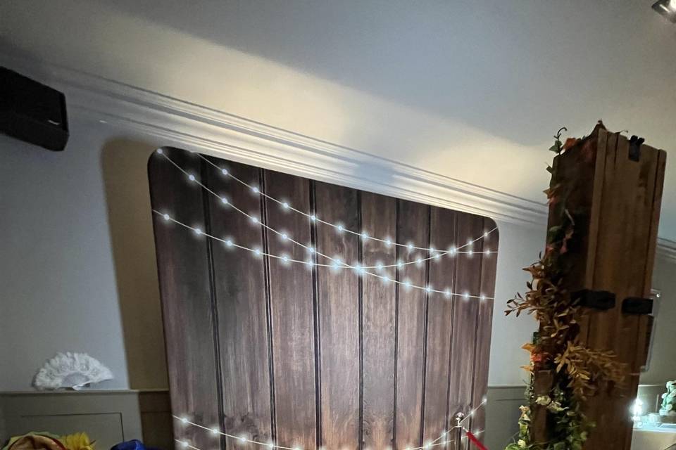 Vintage Photo Booth Set Up