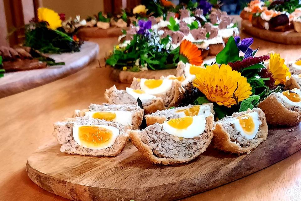 Vegetarian scotch egg