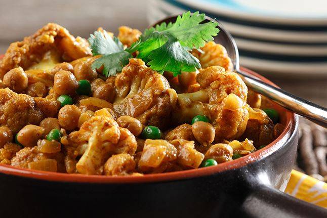 Chickpea & cauliflower tagine