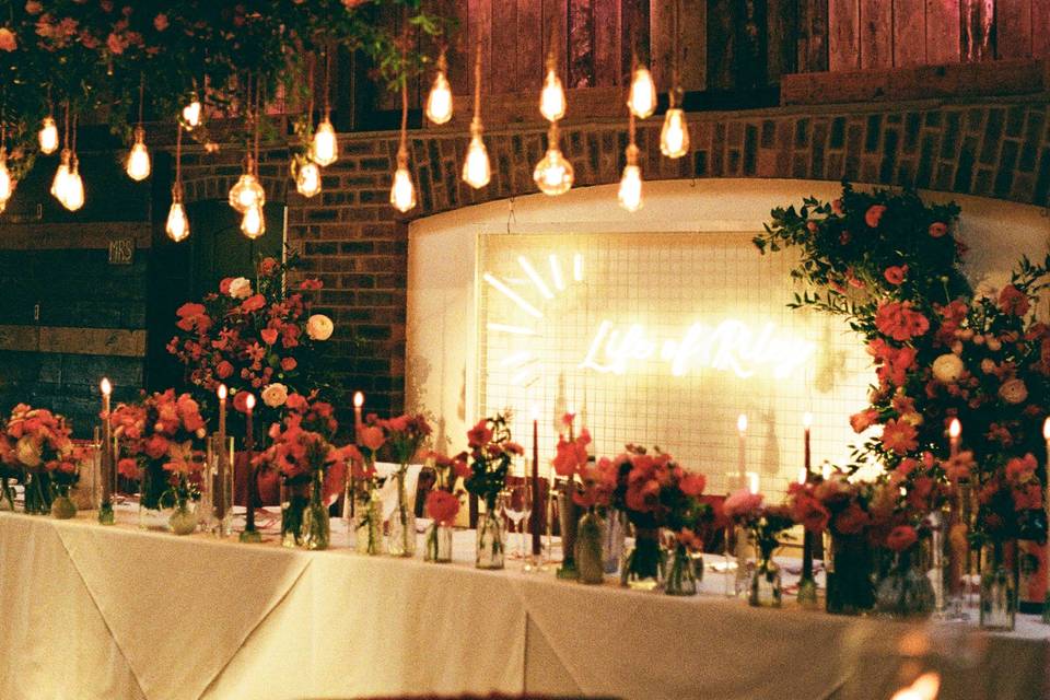 Party set up - 35mm film