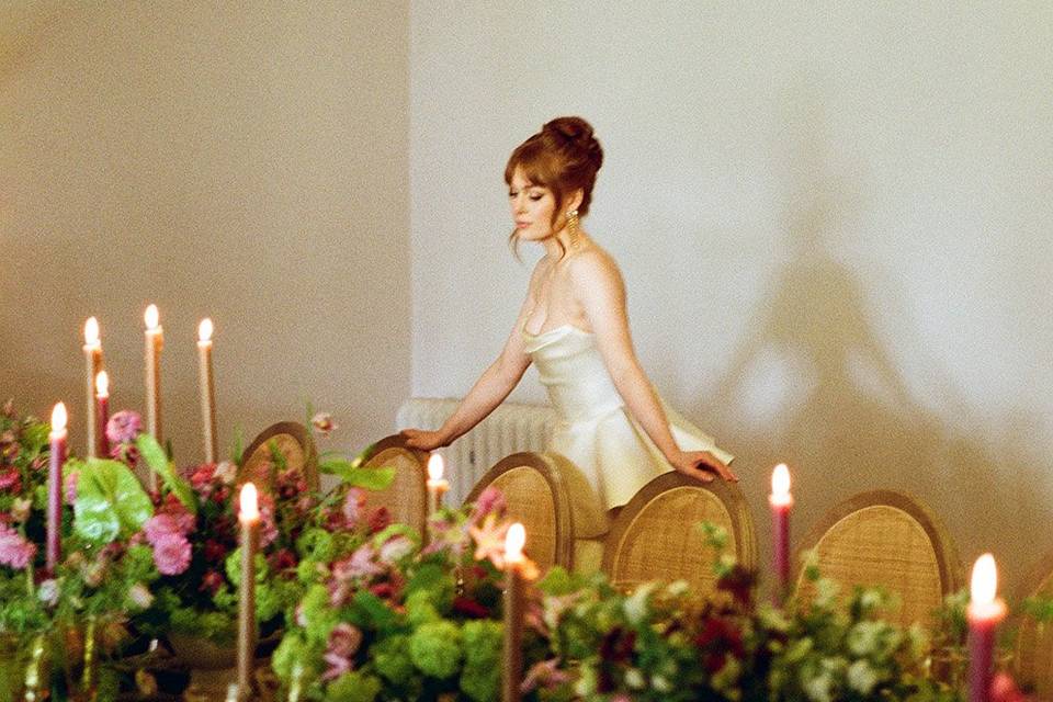 Bridal portrait - 35mm film