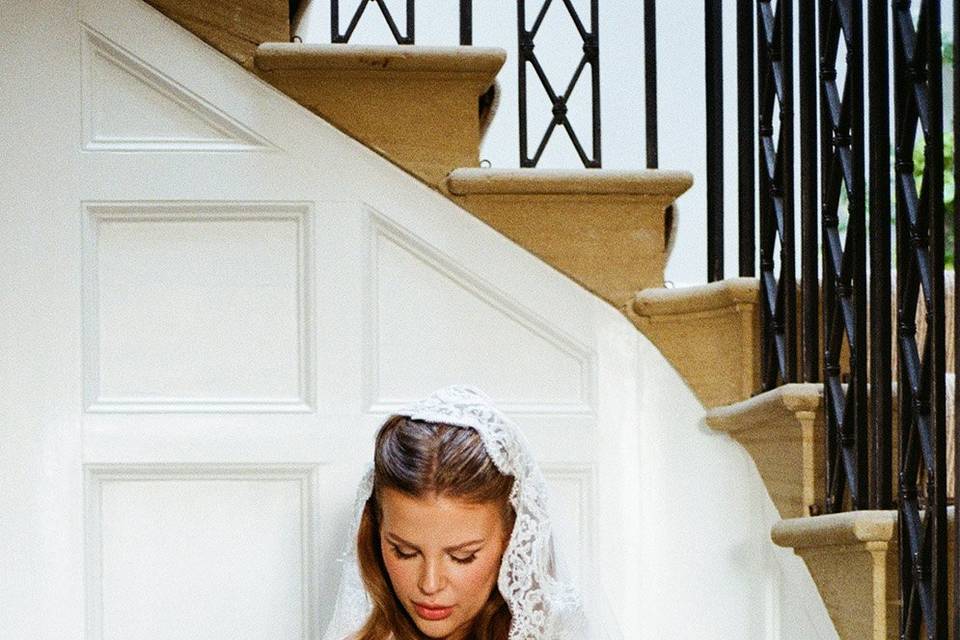 Bridal portrait - 35mm film