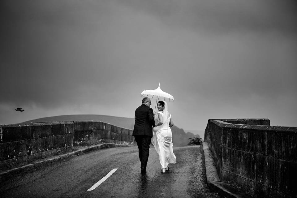 Bride & Groom Wedding portrait