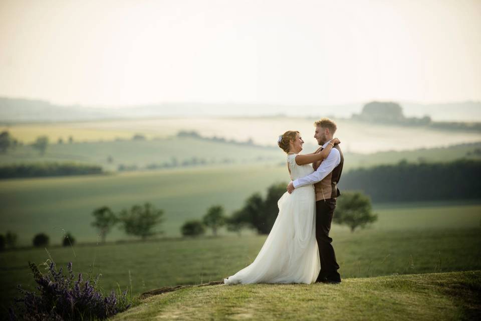 Bride & Groom Wedding portrait