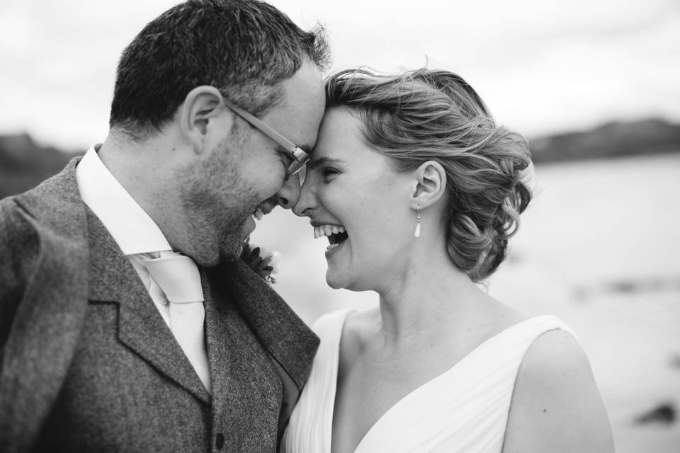 Bride & Groom Wedding portrait