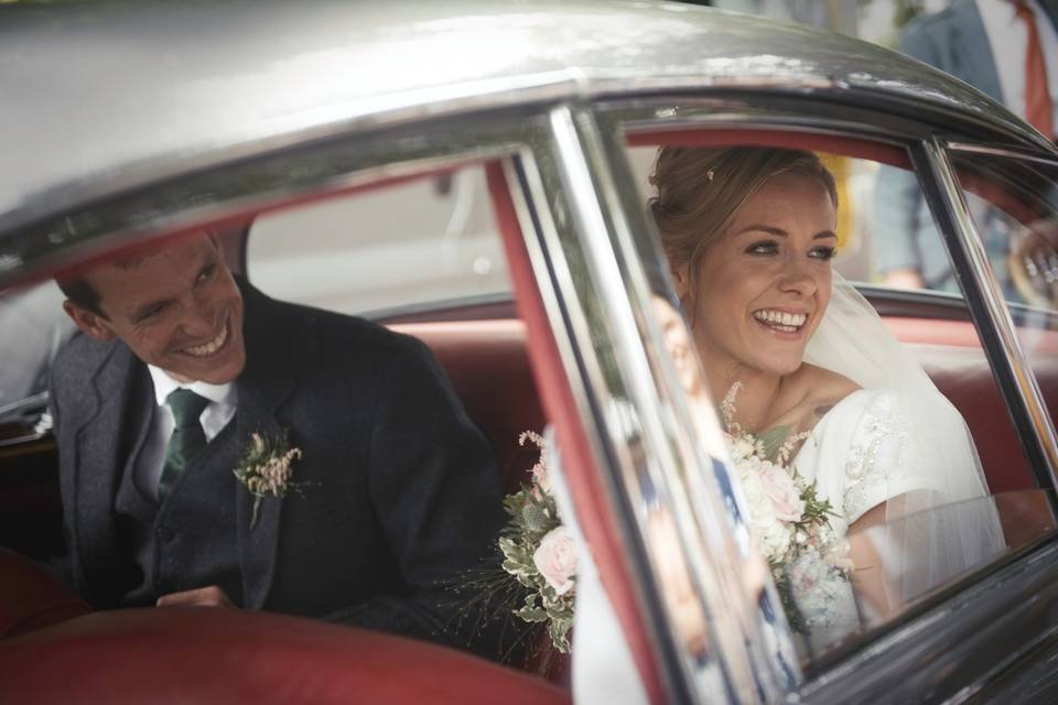 Bride & Groom Wedding portrait