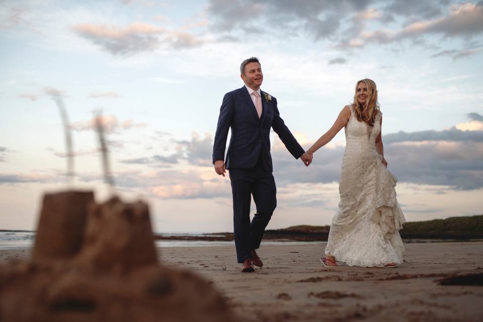 Bride & Groom Wedding portrait