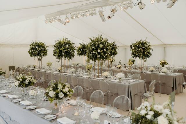 Marquee Wedding Reception