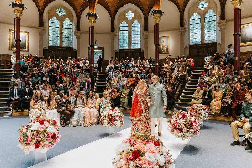 Asian Wedding Speech Room