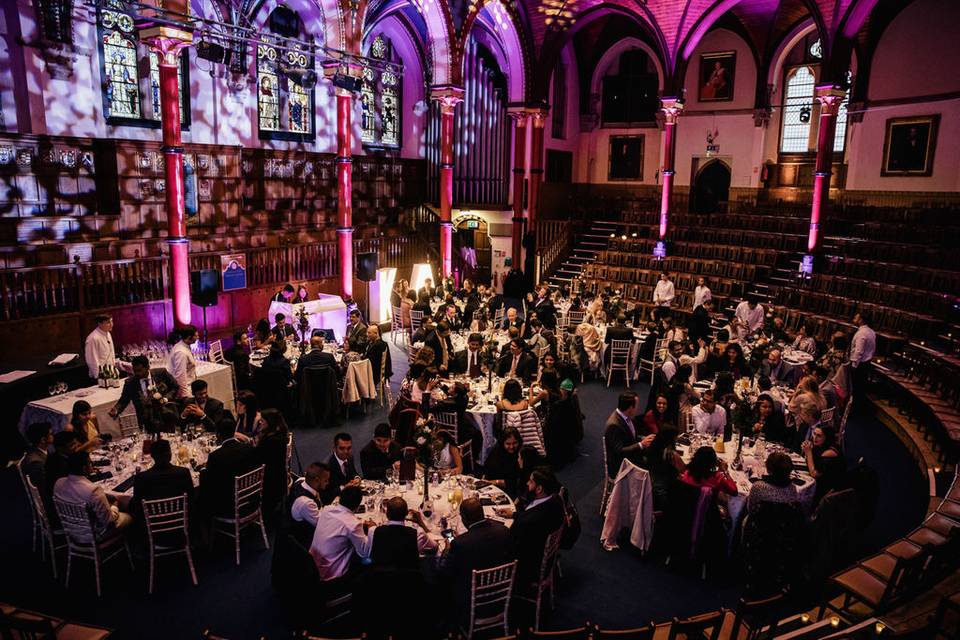 Speech Room Reception