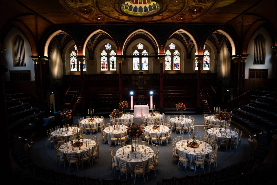 Speech Room Reception