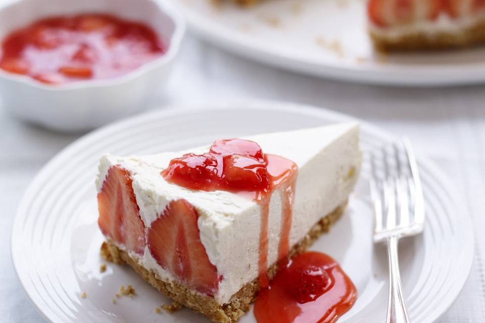 Strawberry cheesecake