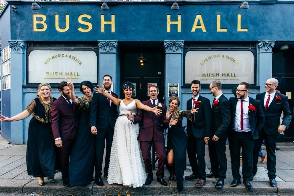 Bush Hall Wedding