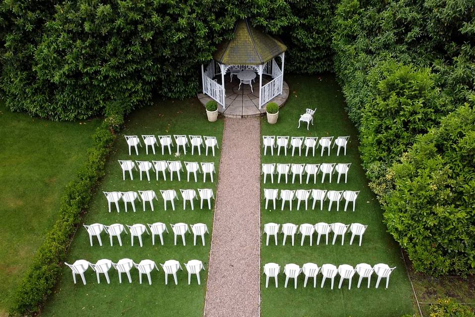 Outdoor ceremony