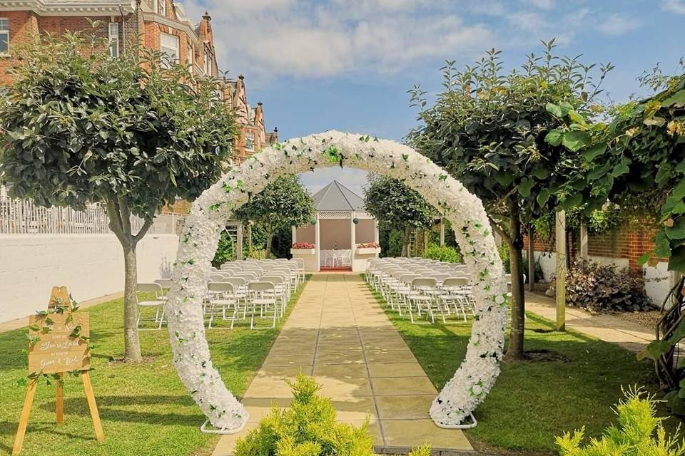 Decorative Hire Lowestoft wedding hire 13