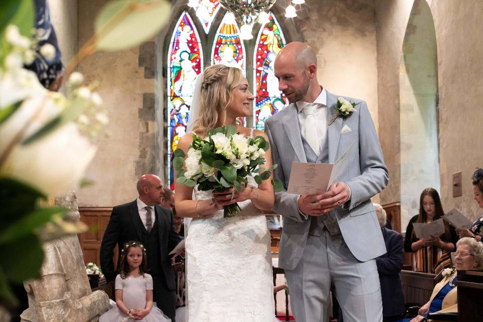 Wedding ceremony - Claire Wakefield Photography