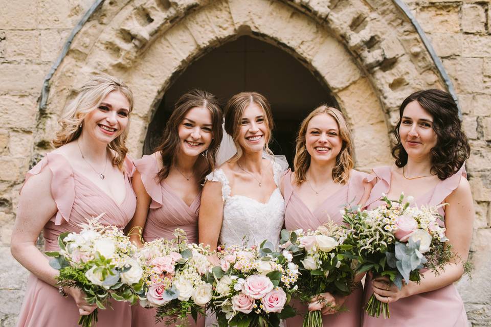 Blush pink Bouquets