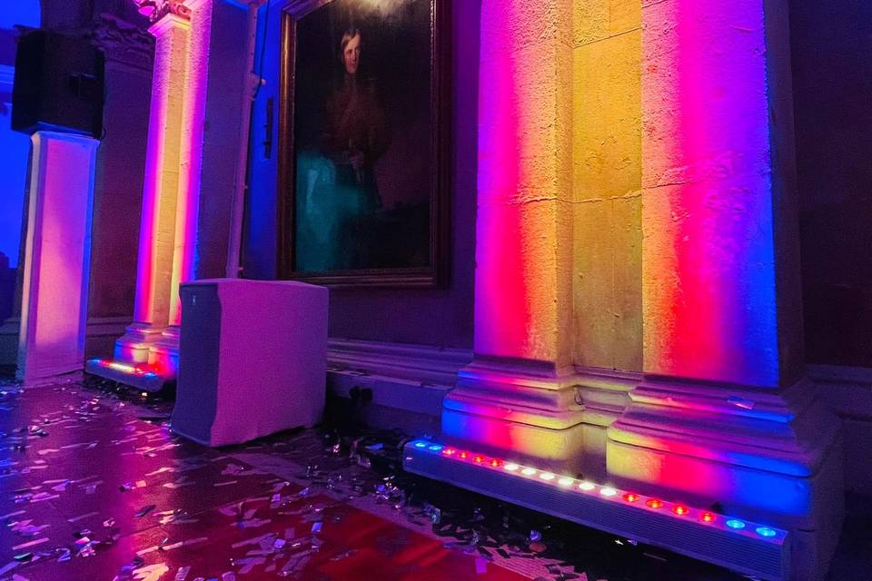 Large uplighters