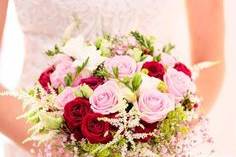 Red & Pink rose bouquet