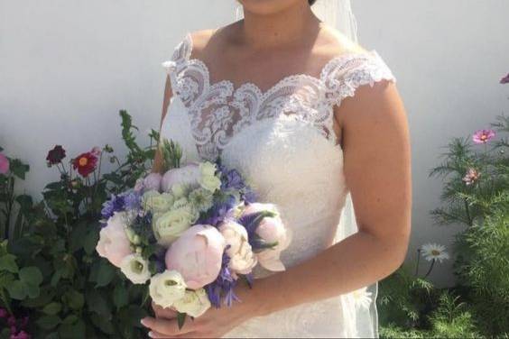 Pale pink/lilac bouquet