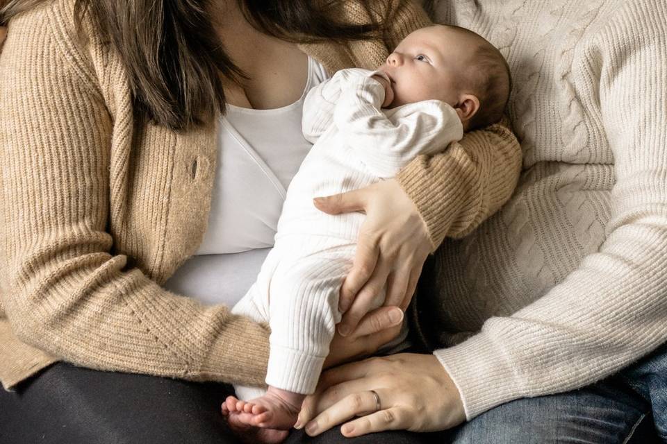 H, J & A - Newborn Photography