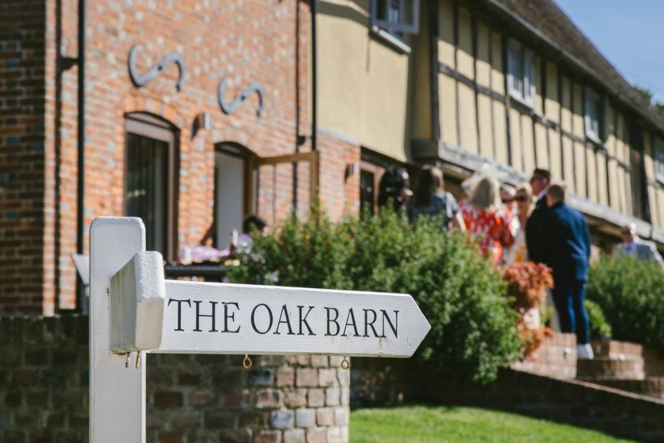The Oak Barn venue