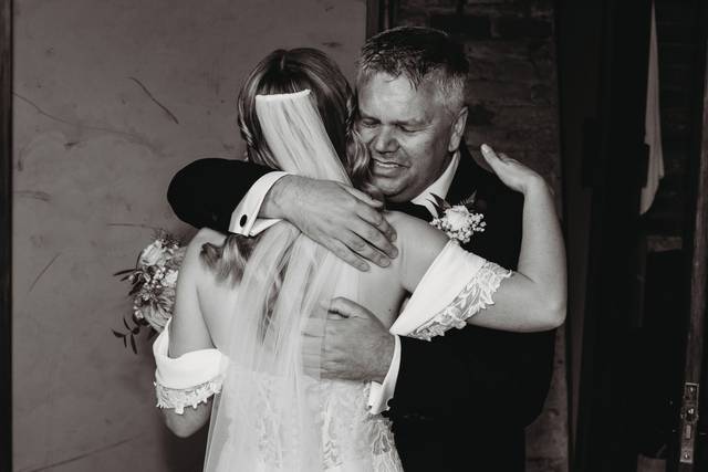 Dad hug