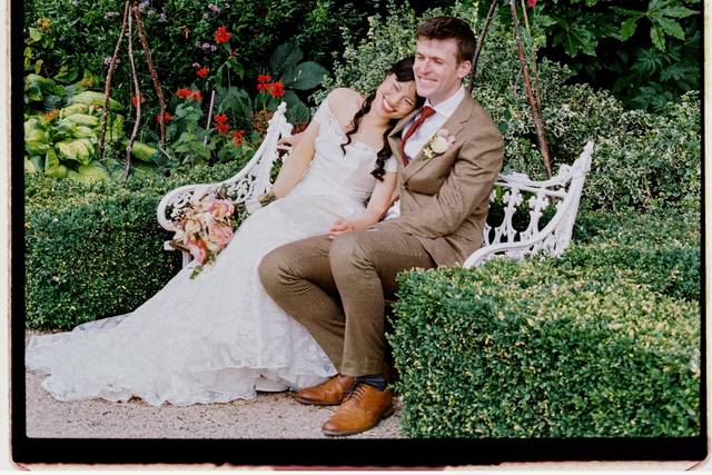 Couple on a bench