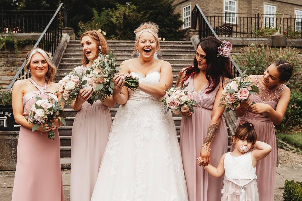 Bridesmaids at ringwood